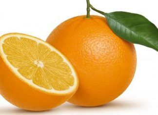 Dos naranjas de unos 100 gramos posee alrededor de 60 a 100 calorías