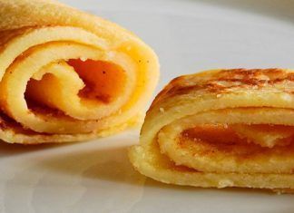 Panqueques de banana y miel