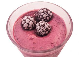 Zumo de zarzamora y manzana – Recetas de bebidas