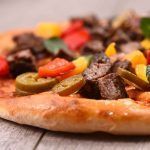 pizza saludable de coliflor