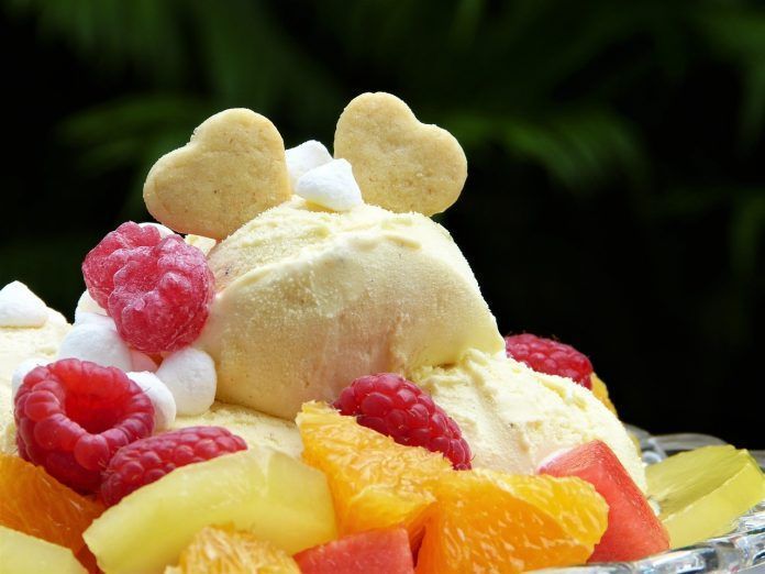 helado helado cambur mango vainilla receta