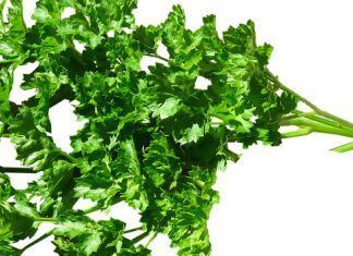 El perejil como ingrediente de una dieta saludable