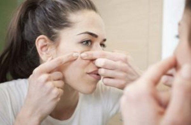 Apretarte los granos