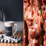 Café y carnes rojas