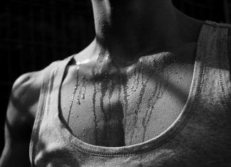 Sueles estar empapado en sudor