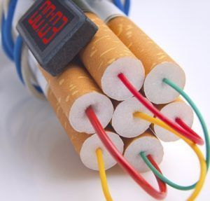 químicos en el cigarrillo