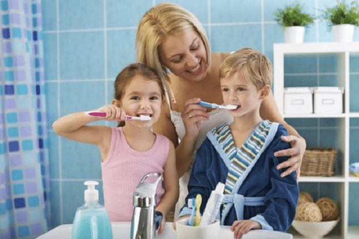 Higiene personal en niños
