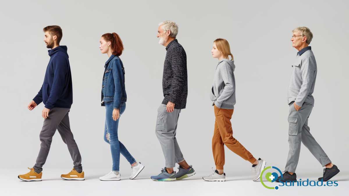 la pisada a lo largo de la vida