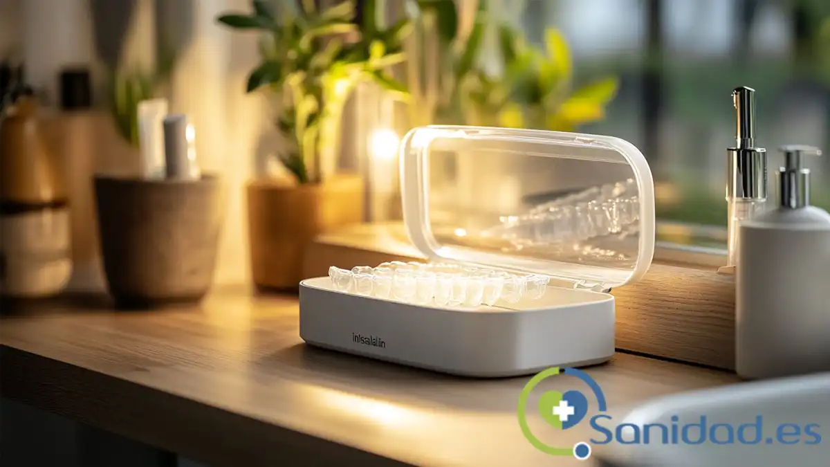 Almacénalos correctamente de los alineadores dentales