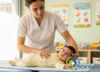 Cómo identificar la tortícolis congénita en bebés