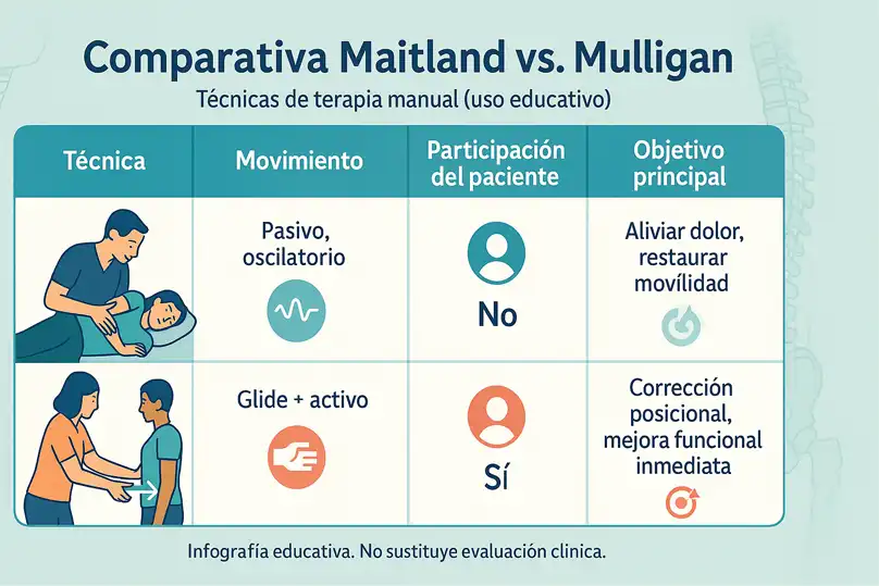 comparativa Mailand vs. Mulligan infografía