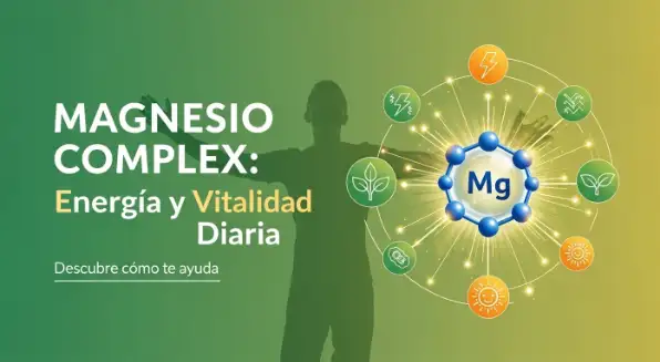 magnesio complex energía y vitalidad