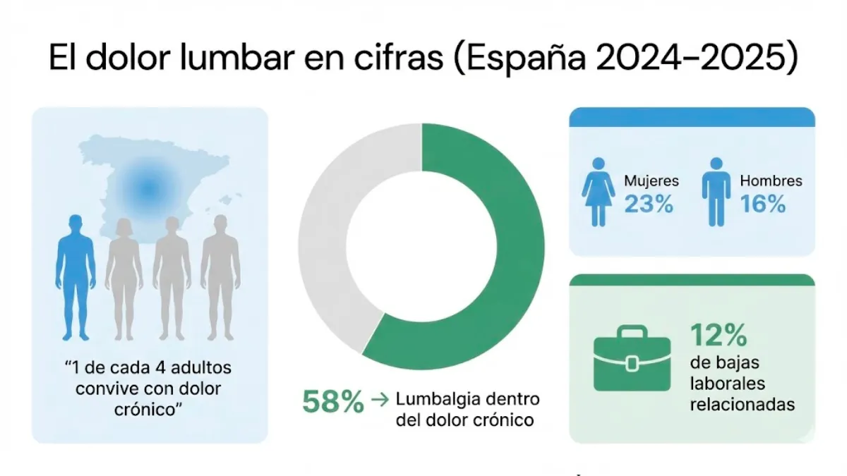 Panorama epidemiológico del dolor lumbar en España