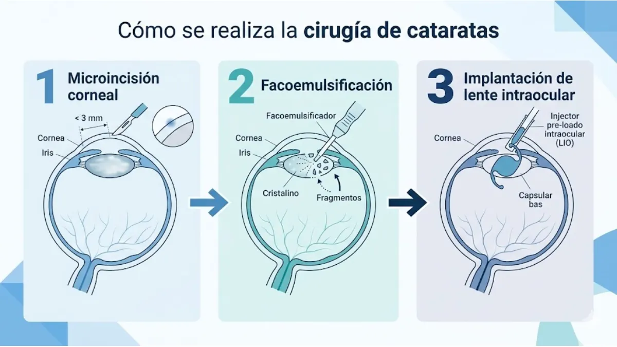 cirugía de cataratas