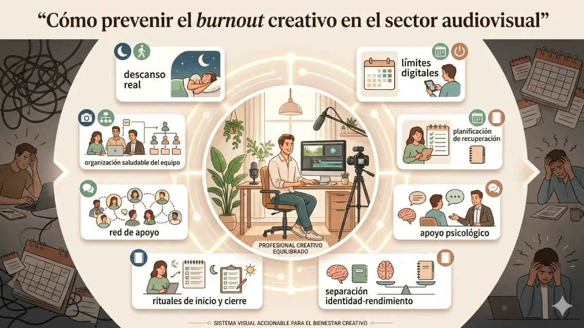 prevenir el burnout creativo