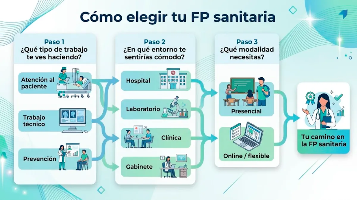 Cómo elegir tu FP sanitaria