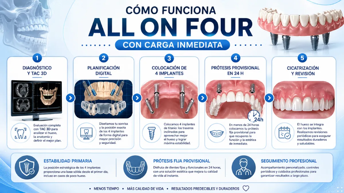 Cómo funciona All on Four