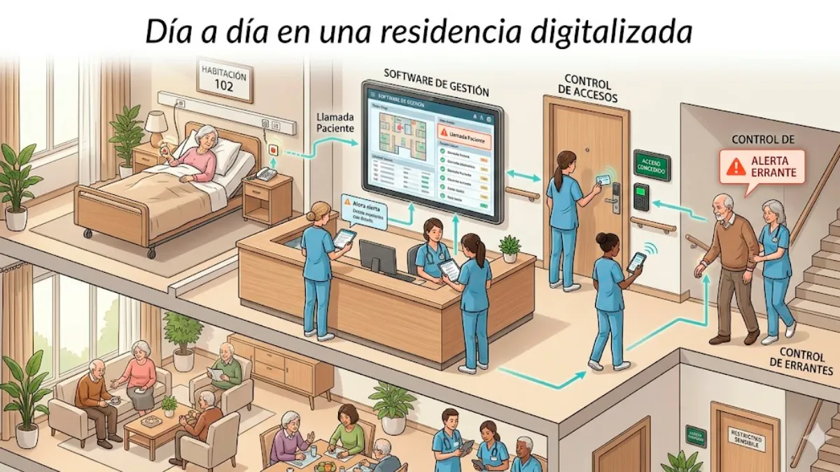 beneficios de una residencia digitalizada