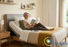 cama articulada en casa para descansar mejor