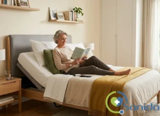 cama articulada en casa para descansar mejor