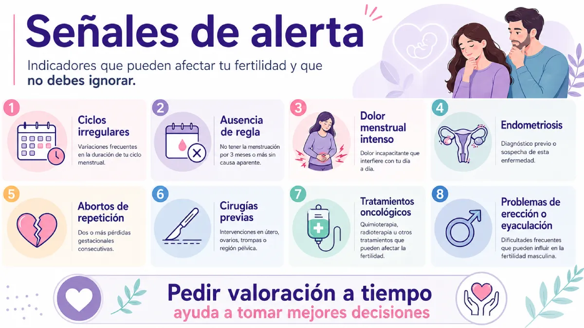 señales de alerta que no debes ignorar sobre fertilidad