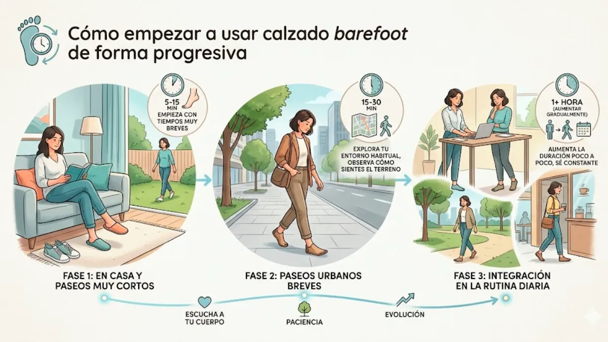 transición al calzado barefoot