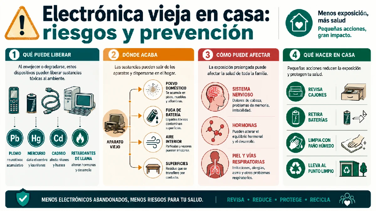 medidas prácticas para un hogar limpio de chatarra electrónica