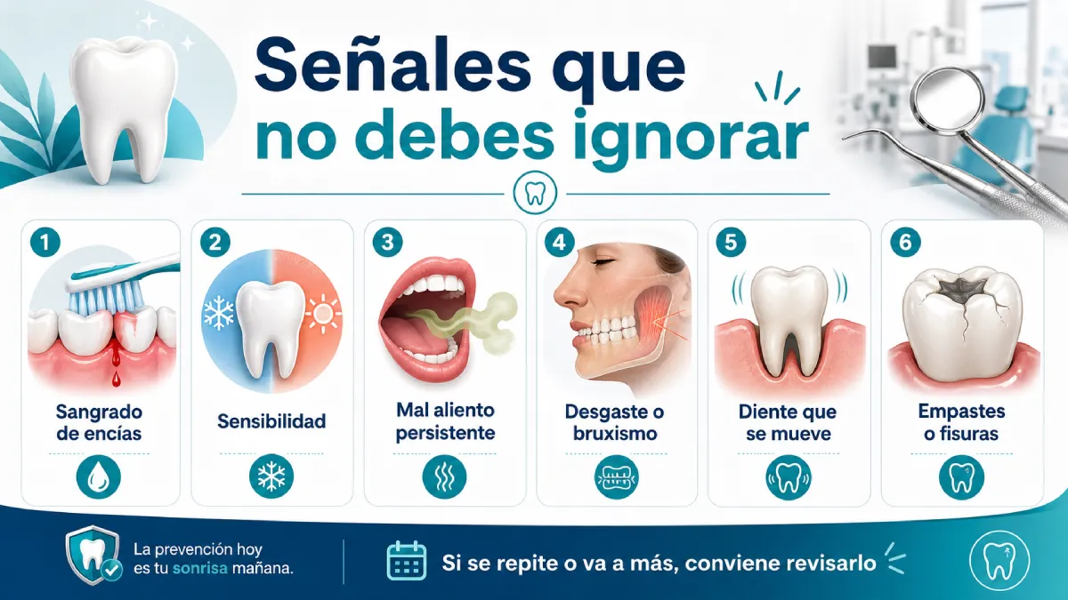 señales de que necesitas una revisión dental