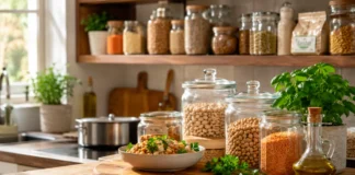 alimentos de despensa para una cocina práctica