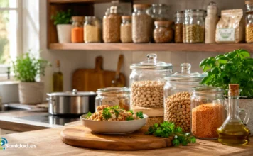 alimentos de despensa para una cocina práctica