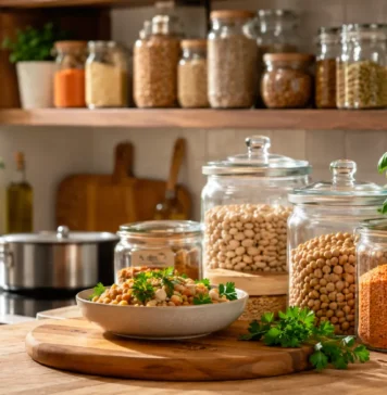 alimentos de despensa para una cocina práctica