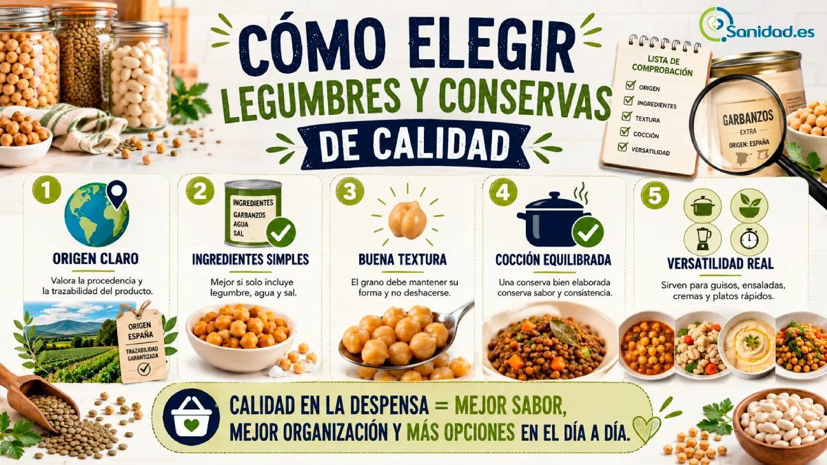 cómo elegir alimentos de despensa de calidad para cocinar mejor