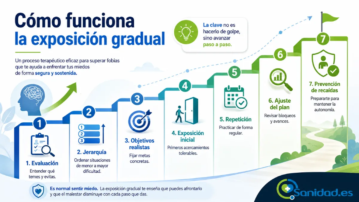 cómo funciona la exposición gradual