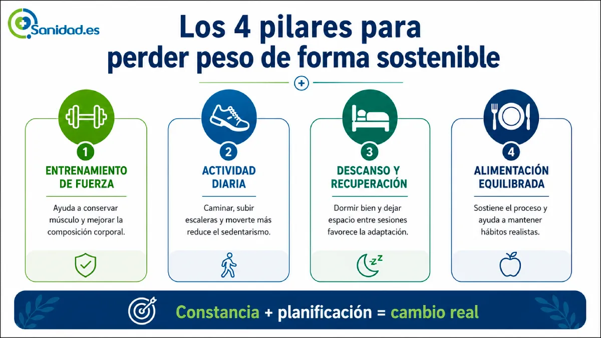 cuatro pilares pérdida de peso