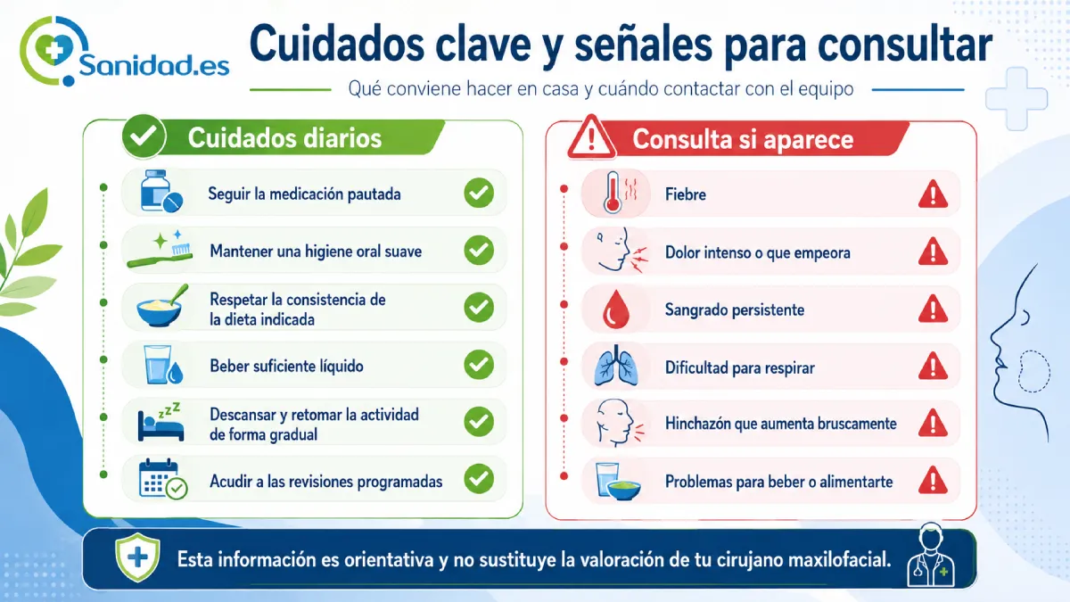 cuidados clave y cuándo conviene consultar infografía