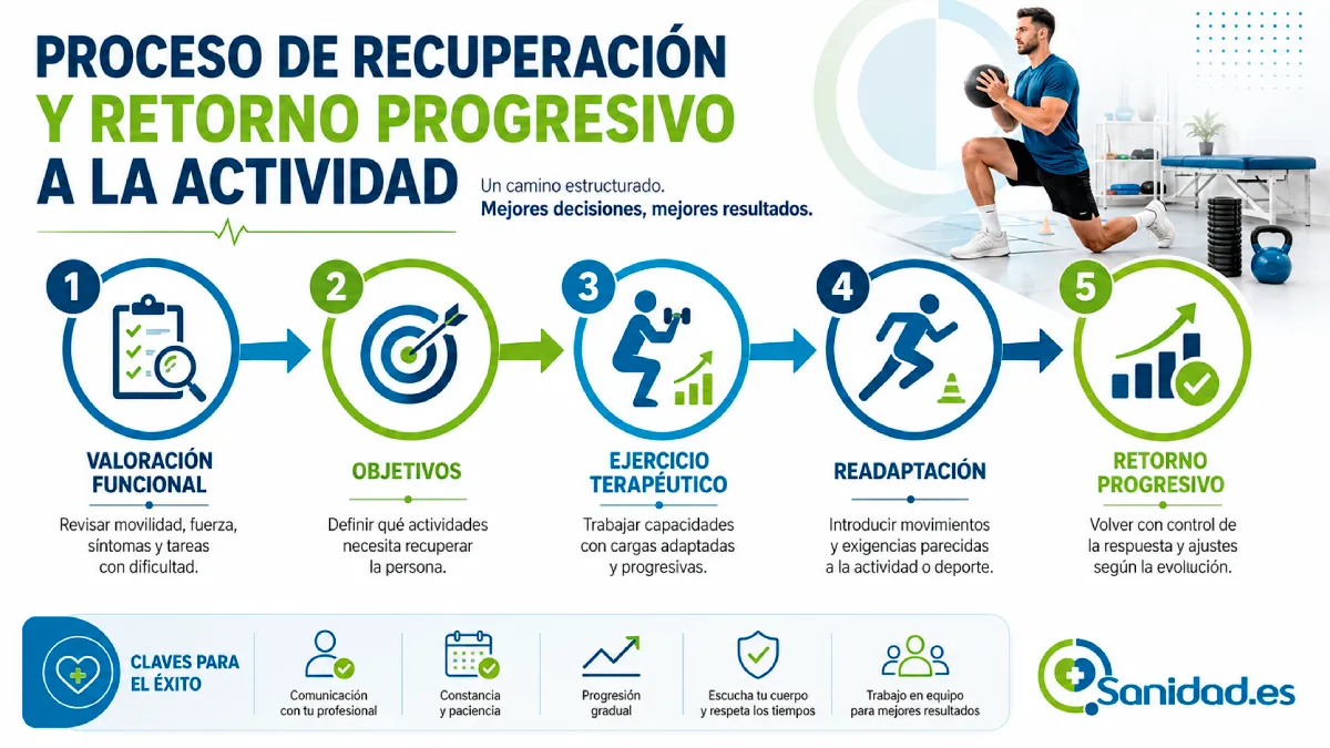 proceso de recuperación y retorno progresivo