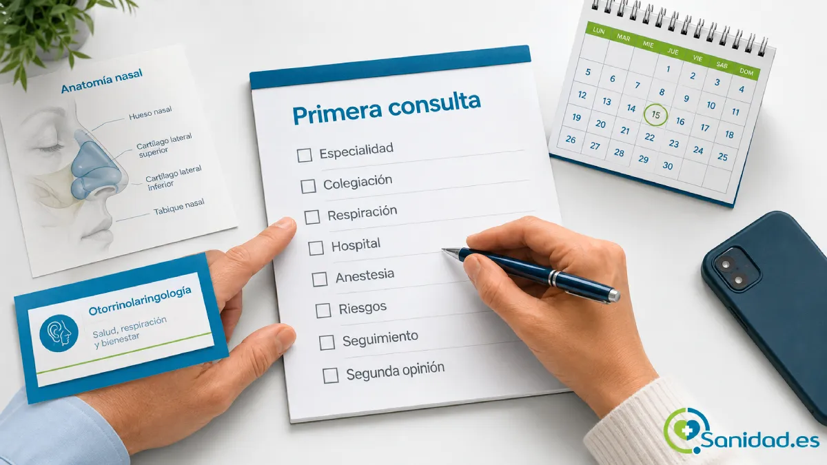 qué preguntar a un cirujano antes de un procedimiento en la nariz