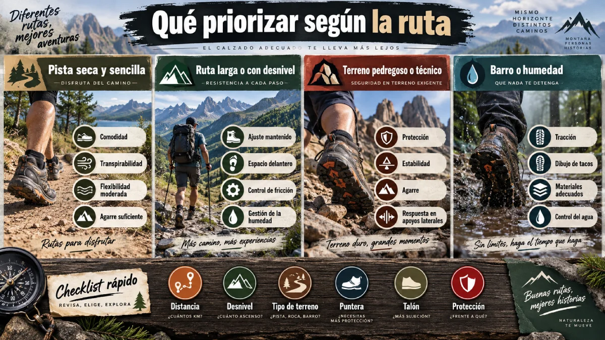 qué priorizar según la ruta infografía