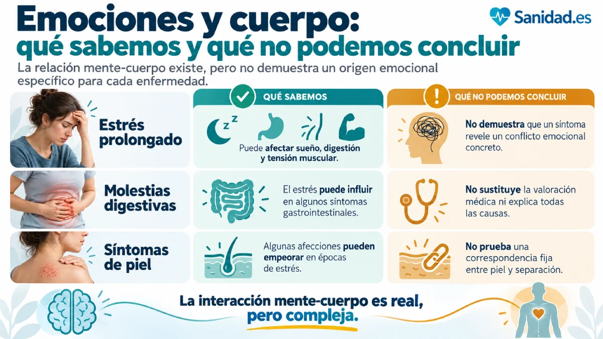 emociones y cuerpo qué sabemos y qué no podemos concluir infografía